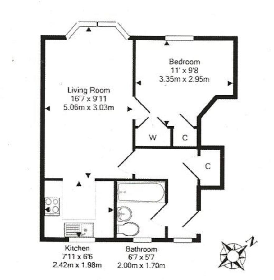 Violet Bank Apartment West End. Εδιμβούργο Εξωτερικό φωτογραφία